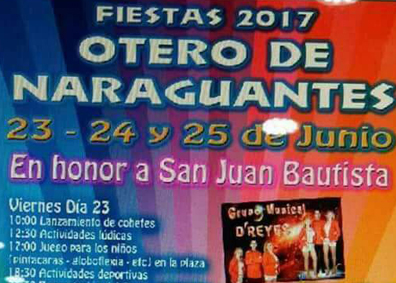 OTERO DE NARAGUANTES. Fiestas 2017