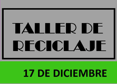 TALLER DE RECICLAJE