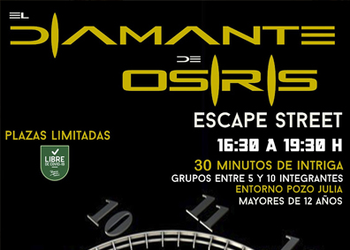 ESCAPE STREET / EL DIAMANTE DE OSIRIS