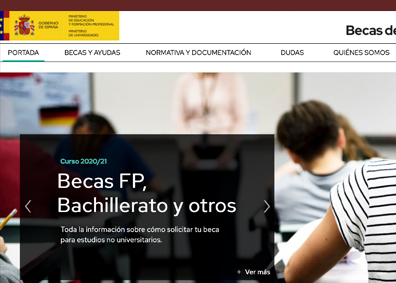 BECAS Y AYUDAS AL ESTUDIO CURSO 2020-21