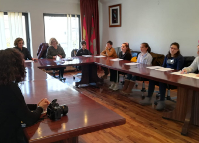 El Ayuntamiento con  el Colegio La Cortina de Fabero