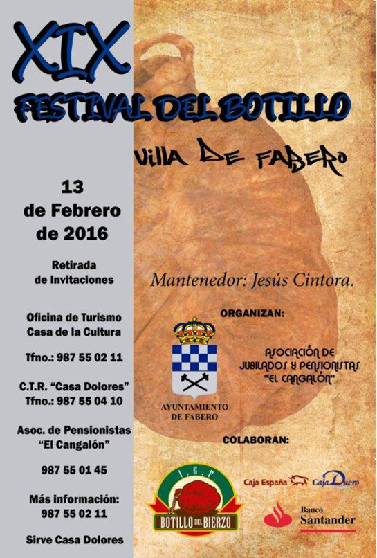 XIX Festival del Botillo Villa de Fabero