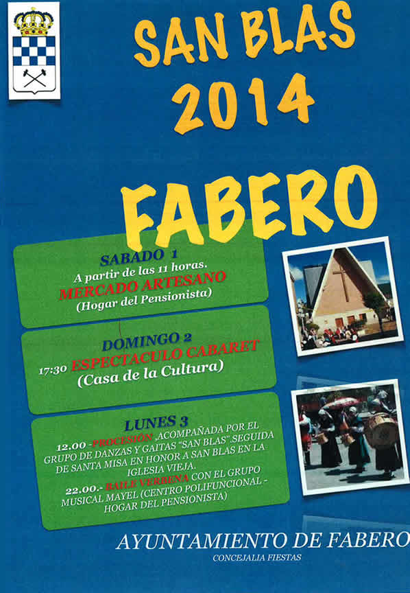 Fabero celebrar su fiesta de 